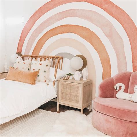 Bedroom Pastel Rainbow Room Decor Design Your Everyday With Pastel