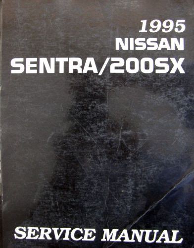 Purchase 1995 Nissan Sentra200sx Service Manual November 1994 In
