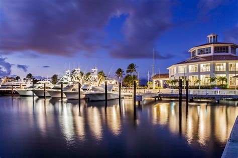 The Yacht Club Marina by night — Yacht Charter & Superyacht News