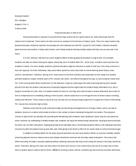 Informative Essay Example Persuasive Essays Informative Essay Essay