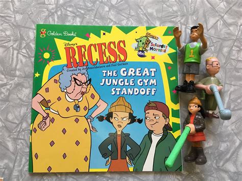1999 Disney S Recess The Great Jungle Gym Stand Etsy Canada Cool Cartoons Storybook Disney