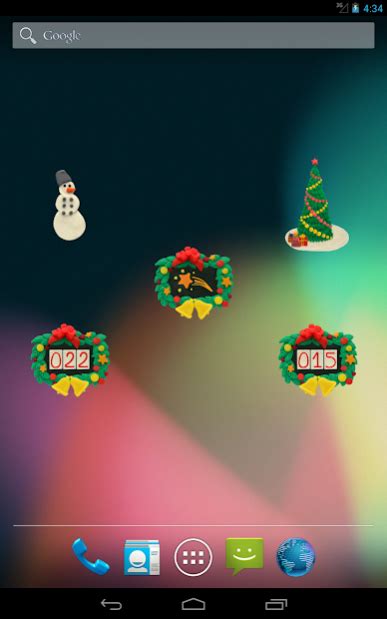 Km Christmas Countdown Widgets 110421 Free Download