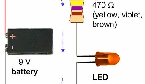 led circuit board diagram