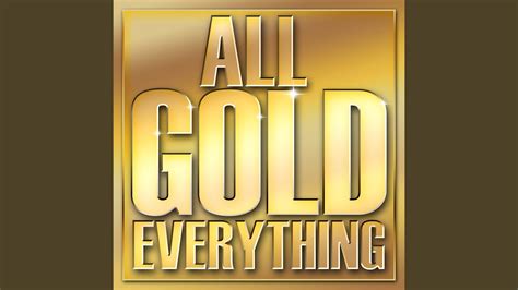 It is said that gold crashed into earth from the universe as far back as 3.9 billion years ago. All Gold Everything - YouTube