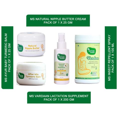 Buy Mother Sparsh Lactating Mother Care Kit With Baby Skin Protection