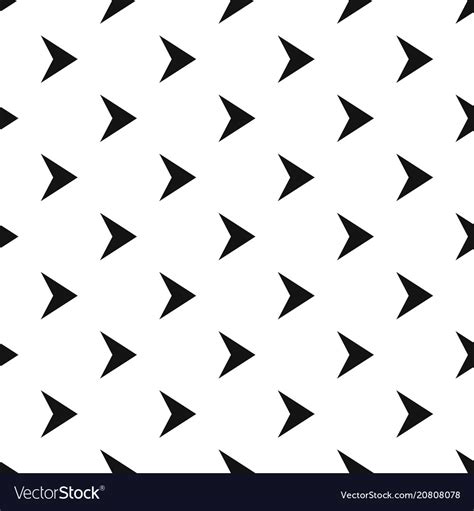 Arrow Pattern Seamless Royalty Free Vector Image