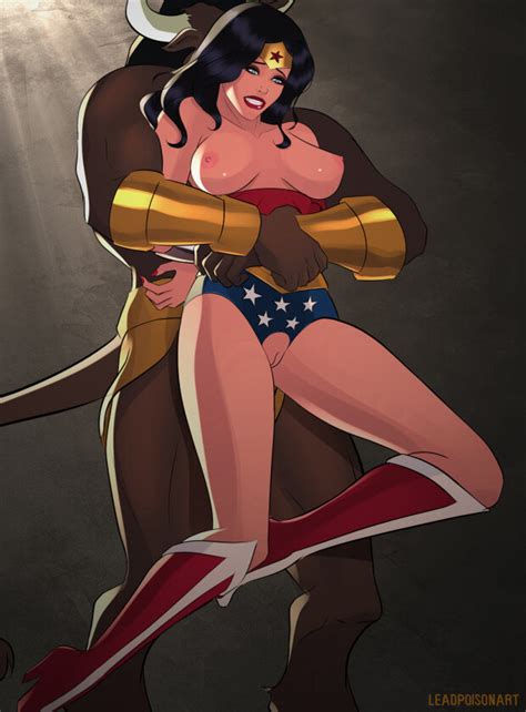 Wonder Woman Reverse Bear Hug Furreaper