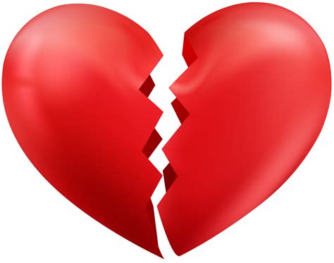 Broken Heart Clipart Black And White Free Download On Clipartmag
