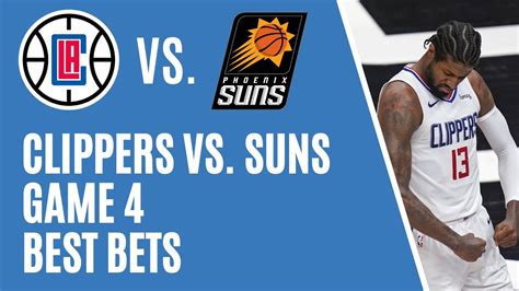 La Clippers Vs Phoenix Suns Game 4 Best Bets Nba Player Props