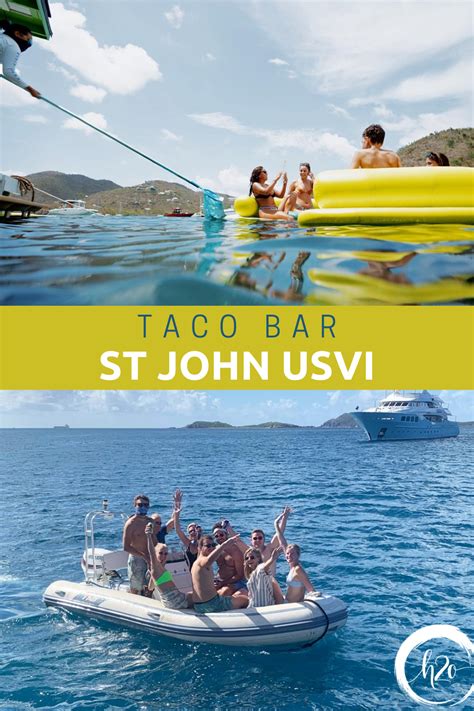 Lime Out Taco Bar On St John Usvi Catamaran Yacht St John Usvi