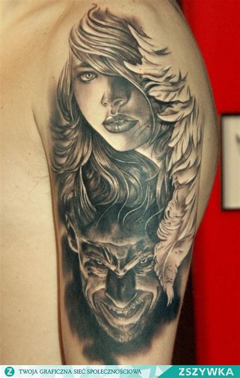 Https://tommynaija.com/tattoo/angel Of Darkness Tattoo Designs With Color