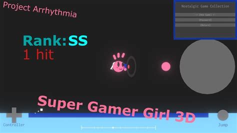 Project Arrhythmia Super Gamer Girl 3d Rank Ss 1 Hit Translation