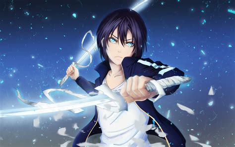 Download Yato Noragami Anime Noragami 4k Ultra Hd Wallpaper By Anastasia Gordieieva