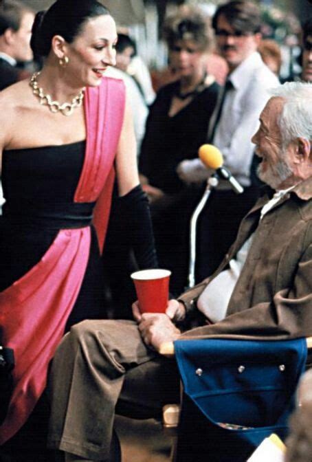 John And Anjelica Huston Behind The Scenes Of Prizzis Honor John Huston Anjelica Huston