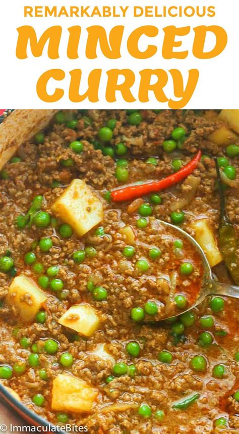 The sort of curry and this version of south african curry and rice consists of slow cooked, minced beef in a sweet and spicy curry sauce. Minced Curry (South African) | Minced beef recipes, Recipes, Minced meat recipe