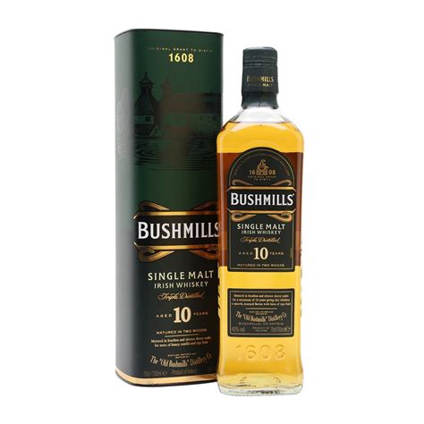 Bushmills 10 Year Old Single Malt Irish Whiskey 700ml Mr Danks Liquor