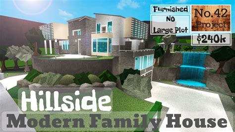 Total plot value:340k plot description: Roblox Welcome To Bloxburg Hillside Mansion | 400 Robux ...