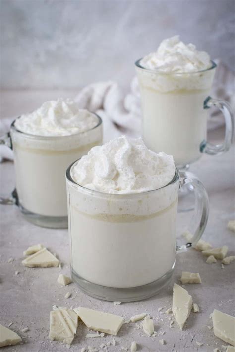 White Hot Chocolate The Recipe Critic Delicious Food