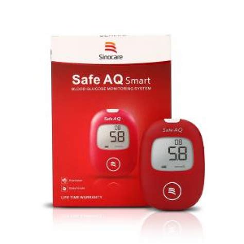 MedActiv Pharmacies Mauritius Sinocare Safe AQ Blood Glucose Monitor Kit