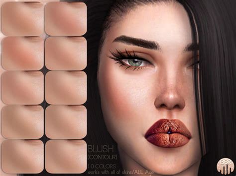 Blush Contour Bh07 By Busra Tr At Tsr Sims 4 Updates