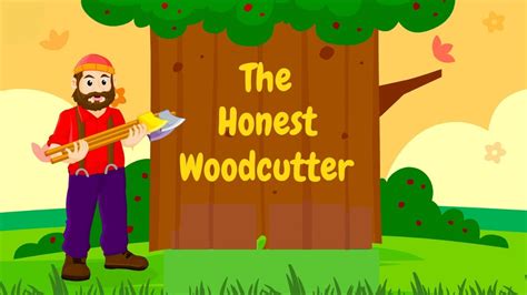The Honest Woodcutter Story For Kids Bedtime Stories In English For