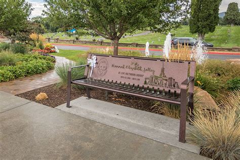 Say hello to the perfect place to ponder or entertain outdoors. Memorial Bench | Memorial benches, Bench, Memorial garden