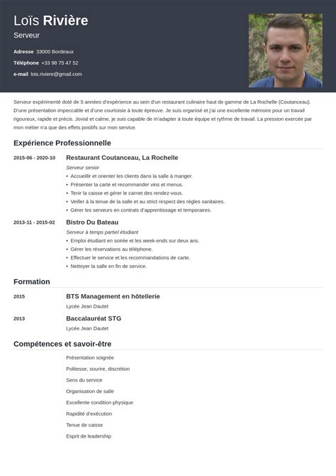 Exemple Accroche Cv