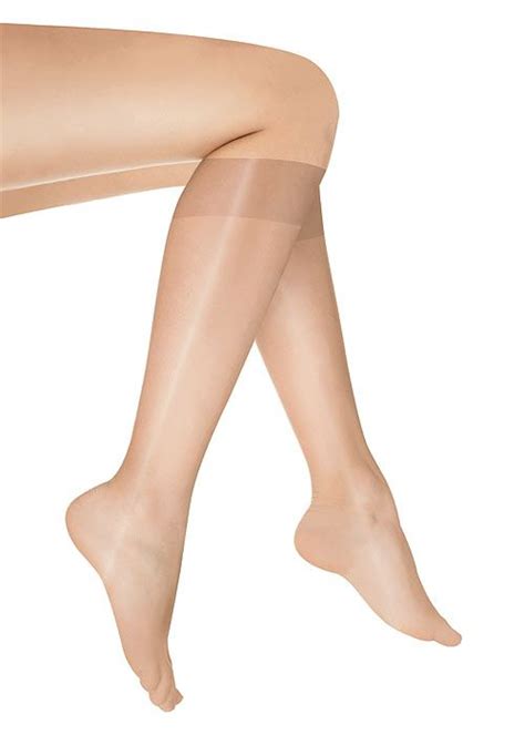 Silky Glossy Knee Highs 2 Pair Pack In Stock At Uk Tights High Knees