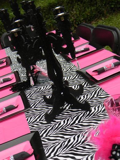 Hot Pink And Zebra Print Birthday Party Ideas Photo 1 Of 12 Zebra