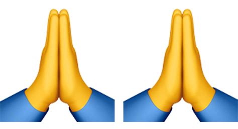 High Five Or Prayer Hands Emoji Stayhipp