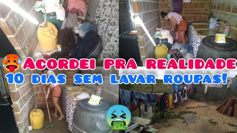 Dias Sem Lavar Roupas Acumulou Muita Roupa Youtube