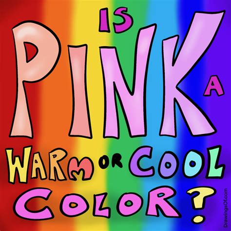 Is Pink A Warm Color Or Cool Drawings Of