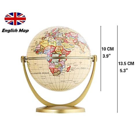 Exerz 10cm Mini Antique Globe Diameter 10cm Pricepulse