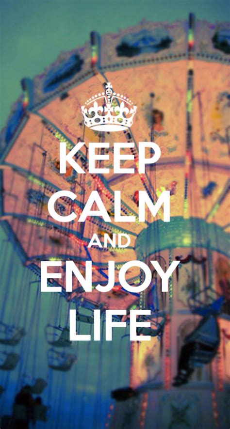 Keep Calm And Enjoy Life Pictures Photos And Images For Facebook