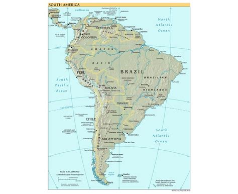 Mapas De América Del Sur Y Países De América Del Sur Colección De