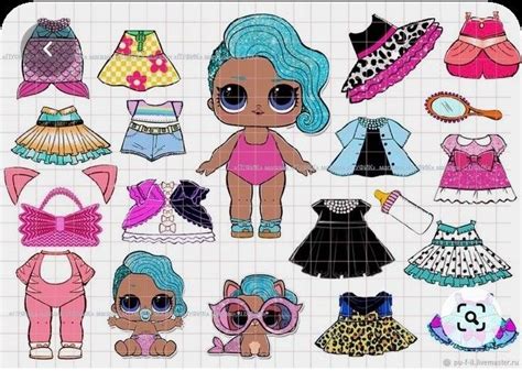Ver más ideas sobre lol, imprimir dibujos para colorear, muñecas lol. Lol sürprise paper doll | Disney paper dolls, Paper dolls ...