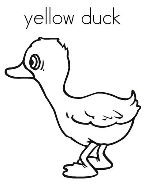 Things That Are Yellow Coloring Page Coloring Pages