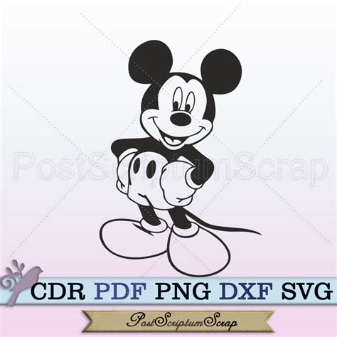 Mickey Mouse Shirt Svg Cricut Clipart Silhouette File Etsy