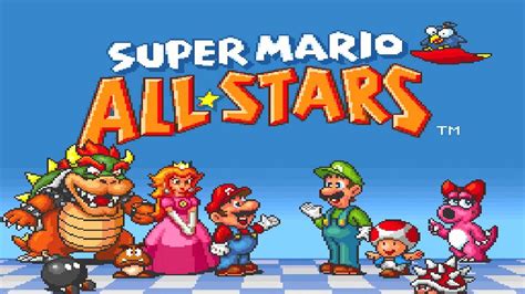 Mario History Super Mario All Stars 1993 Nintendo Life