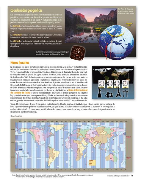Libros de texto quinto grado. Atlas del Mundo Quinto grado 2020-2021 - Página 19 de 121 - Libros de Texto Online