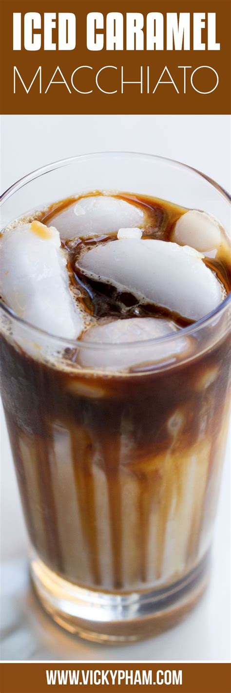 Today, we're making nutty caramel macchiato. How to Make Iced Caramel Macchiato | Coffee drink recipes ...