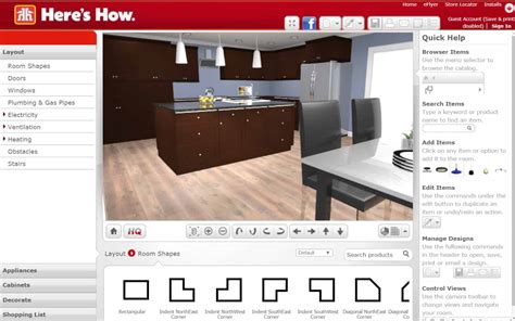 We can also add more details than the designer thought of. 11 Free Kitchen Design Software Tools and Apps
