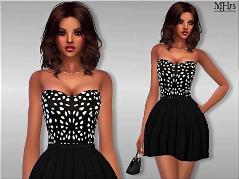 Jolie Moi Dress By Margie At Sims Addictions Sims 4 Updates