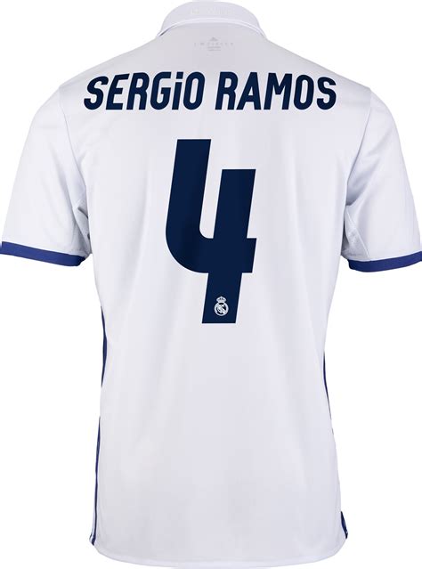 Sergio Ramos Real Madrid Jersey 2016 17 Real Madrid Jerseys