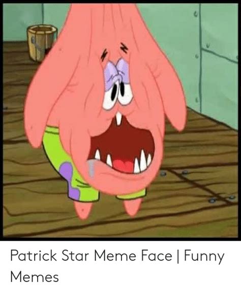 Spongebob And Patrick Meme Face