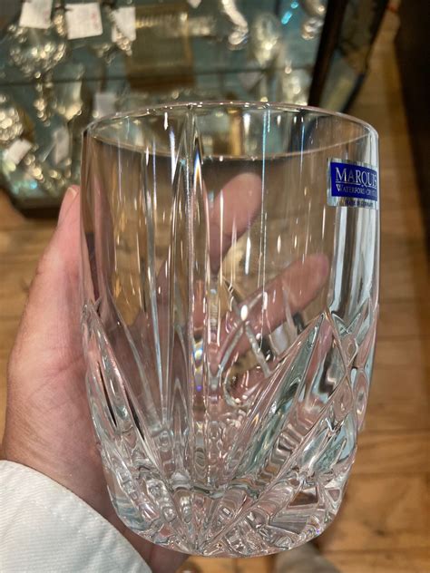 Waterford Crystal Double Old Fashioned Glasses Ark Antiques La Jolla Ca
