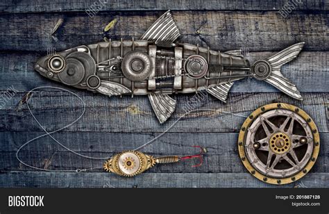 Steampunk Style Fish Image And Photo Free Trial Bigstock