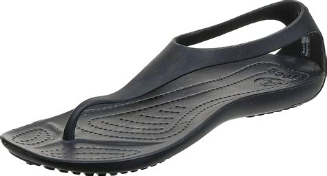 Crocs Mujer Sexi Flip Negro Negro 9 M Us Ropa Zapatos Y Joyería