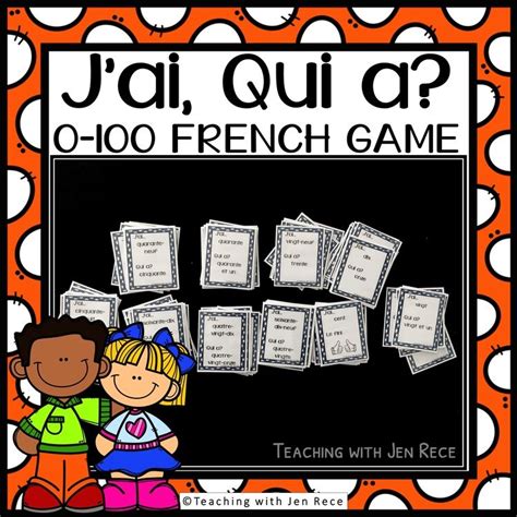 French Numbers Card Game | Number words, Number games, Card games