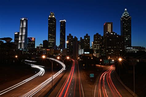 Atlanta Georgia Skyline ~ Atlanta Skyline Wallpapers Wallpaperlist